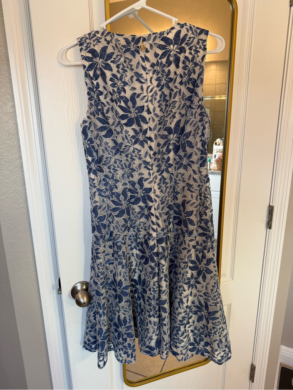 Tommy Hilfiger - Floral Blue Dress - Picture 3 of 4
